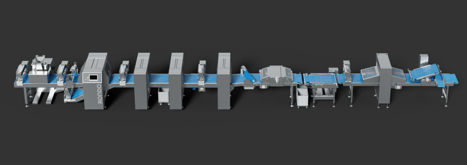 Bild: RONDO Deutschland, brotaufarbeitung.de - Smart Bread Line - Linienkonfiguration gestanzte Produkte